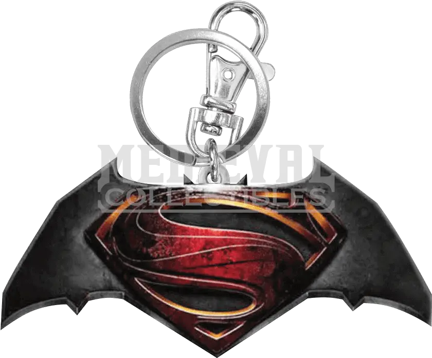 Download Colored Batman V Superman Keychain Batman Vs X Men Png Superman And Batman Logos
