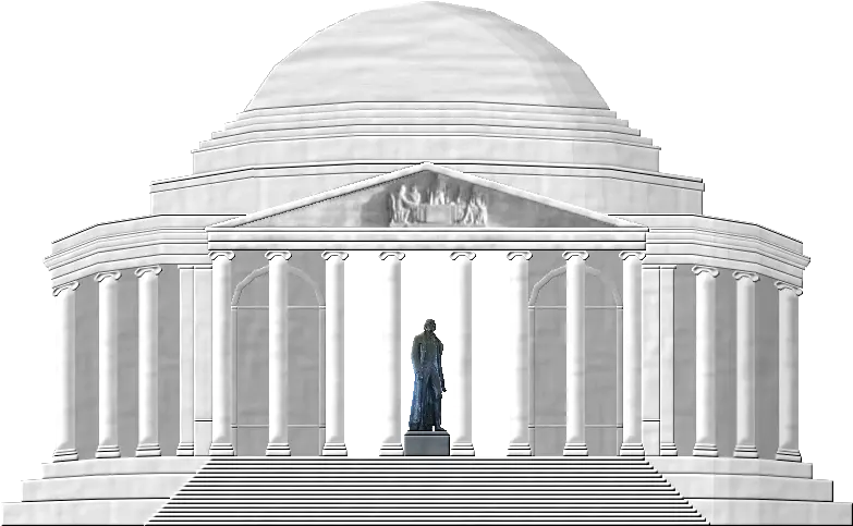 Thomas Jefferson Memorial Lincoln Thomas Jefferson Memorial Transparent Png Thomas Jefferson Png