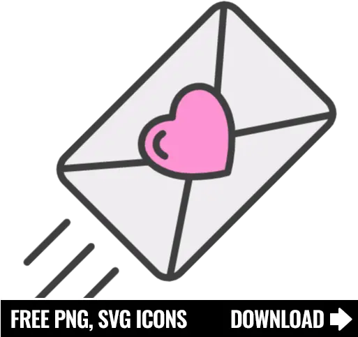Free Love Message Icon Symbol Download In Png Svg Format Youtube Icon Aesthetic Love Pink Icon
