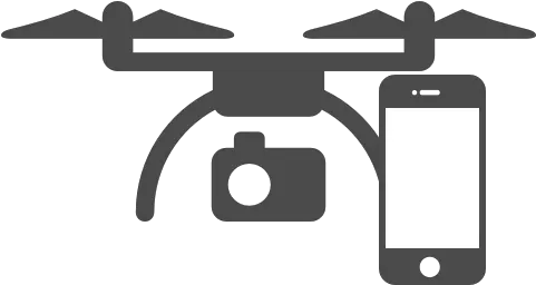 Download Hd Drone Phone Icon Helicopter Rotor Transparent Smartphone Png Iphone Phone Icon Images