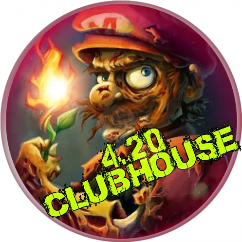 420 Clubhouse Repo Zombie Png Clubhouse Icon