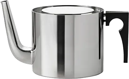 Arne Jacobsen Tea Pot 125 L Stelton Cylinda Stelton Theepot Png Tea Kettle Icon
