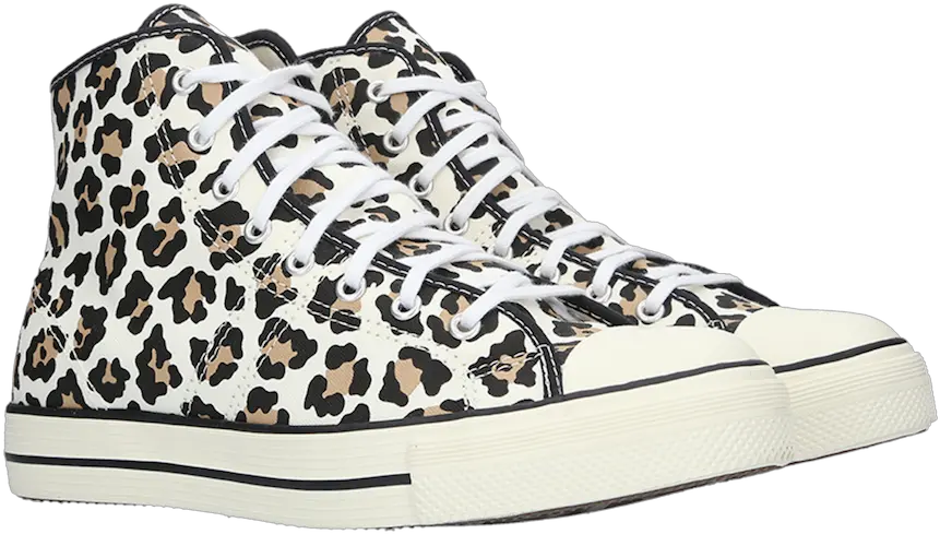 Download Converse Lucky Star High Top Leopard Print Release Leopard Png Leopard Print Png