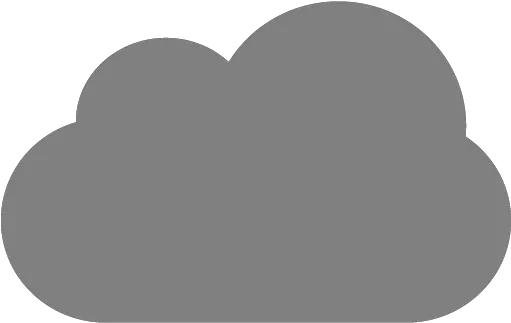 Gray Cloud 4 Icon Cloud Icon Gif Transparent Png Cloud Icon Png
