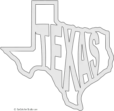 Texas Stencil Texas Shape Template Png Texas Outline Png