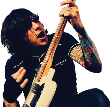 Image About Guitar In Frnkiero By Cherry Bomb Frank Iero Pro Rev Png Frank Iero Logo