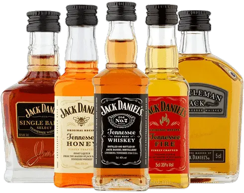 Jack Daniels Family Of Brands 5pk All Jack Daniels Bottles Png Jack Daniels Png