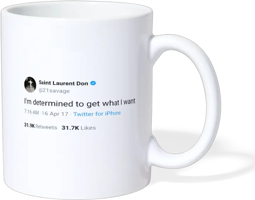 21 Savage U2013 Tweet Beer Stein Png 21 Savage Png