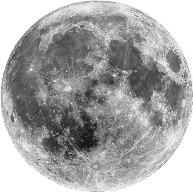 Moon Clipart Black And White Png