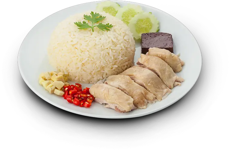 Download Hd Dish Chicken Rice Transparent Png Image Hainanese Chicken Rice Png Rice Transparent