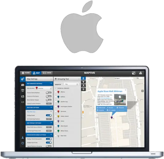 Mapping Software For Mac Os X Maptive Technology Applications Png Ios Maps Icon