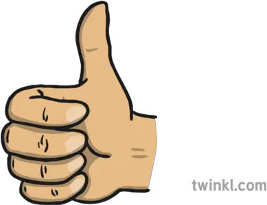 Thumbs Up 1 Illustration Twinkl Thumbs Up Black And White Clipart Png Thumbs Up Png