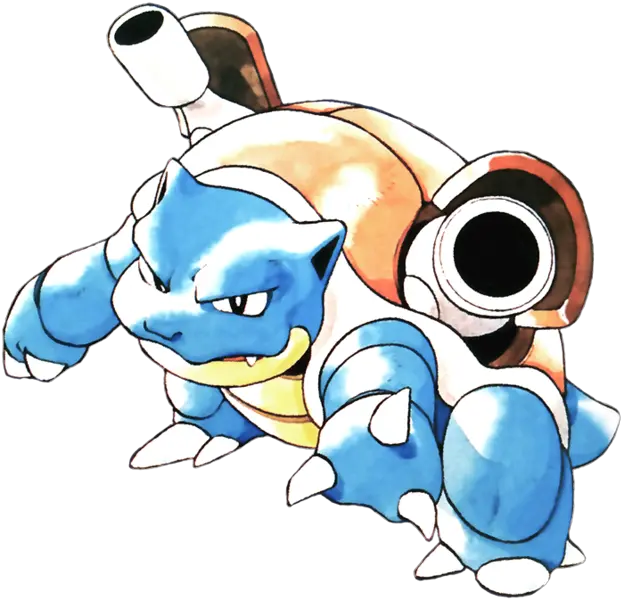 Download Blastoise Png File Pokemon Blue Version Blastoise Png