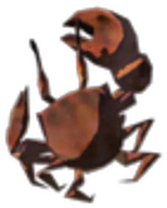 Blackened Crab Pest Png Crab Icon