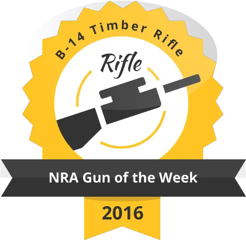 B 14 Timber Rifle Nra Gun Of The Week 20161 Bergara Rifles Usa Bergara Rifle Award Png Nra Logo Png