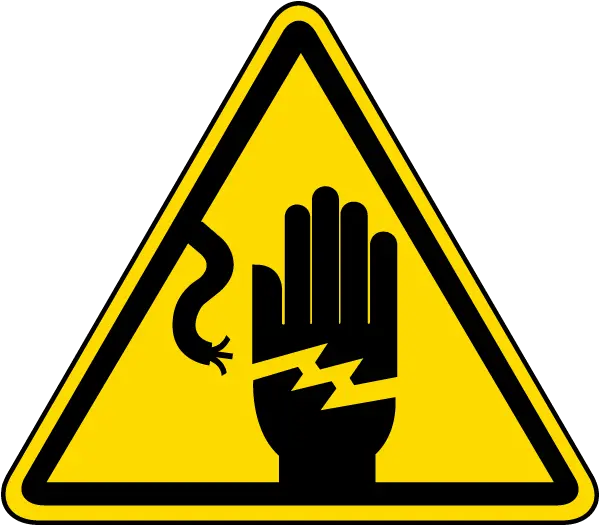 Emergency Clipart Danger Symbol Electrical Shock Hazard Symbol Png Danger Sign Png