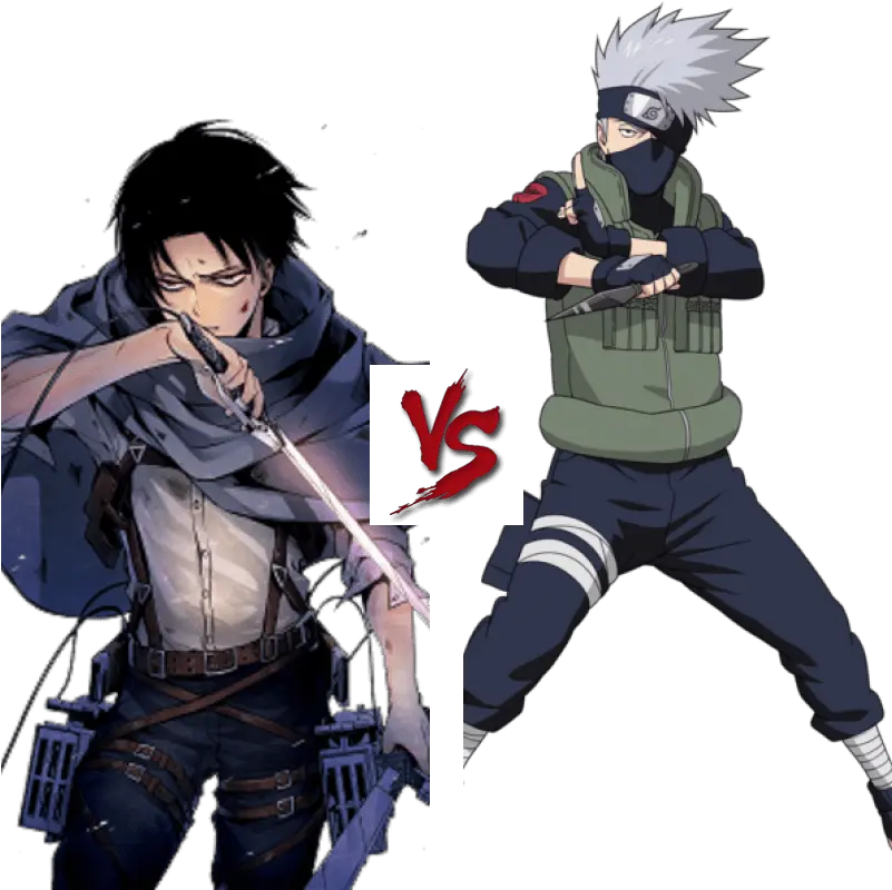 Kakashi Hatake Png Levi Ackerman Kakashi Hatake Roy Levi Attack On Titan Fanart Kakashi Transparent