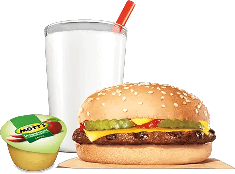 Hamburger Cheeseburger King Jr Meal Burger Burger King Kids Meal Png Happy Meal Png