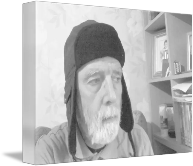 Man In Russian Hat Bw By Terry Collett Human Png Russian Hat Png