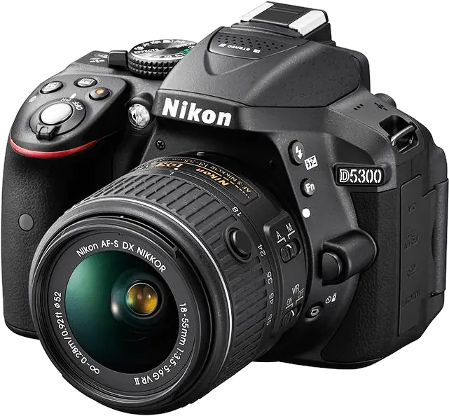 Nikon D5300 Camera Transparent Canon Rebel T6 1300d Png Photo Camera Png