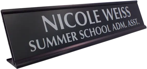 Office Signs U0026 Name Plates U2013 Nelson Brothers Printing Signage Png Name Plate Png