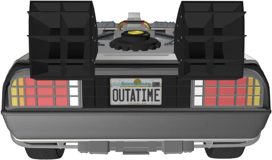 Delorean Dmc 12 Design And Decorate Your Room In 3d Back To The Future License Png Delorean Png