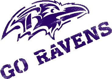 Baltimore Ravens Spray Chalked Logo For Nfl Football Fans Baltimore Ravens Game Day Png Ravens Logo Transparent