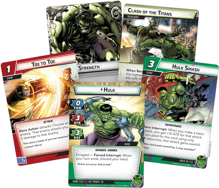 The Incredible Hulk Marvel Champions Card Game Png Hulk Smash Png