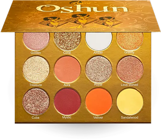 Opv Beauty Oshun Eyeliner Palette Opv Beauty Eyeshadow Palette Png Wet N Wild Color Icon Palette