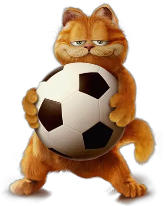 Garfield With Ball Png Free Picture In Garfield Football Garfield Png