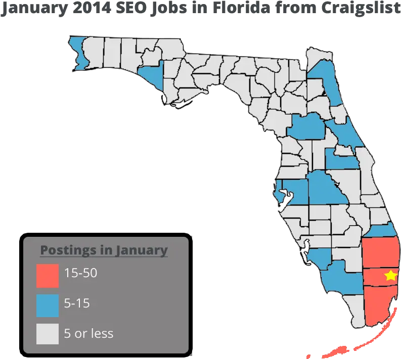 Download Florida Seo Job Location Map Florida Craigslist County Florida Png Florida Map Png