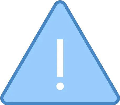 Error Icon In Blue Ui Style Png