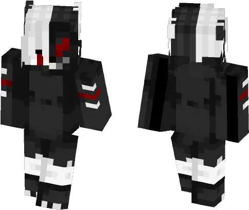 Download Isi Monokuma Evil Version Minecraft Skin For Demon Slayer Skin In Minecraft Png Monokuma Png