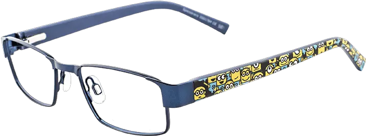 Glasses Lenses Jimmy Choo Kids Minion Glasses Specsavers Png Cartoon Sunglasses Png