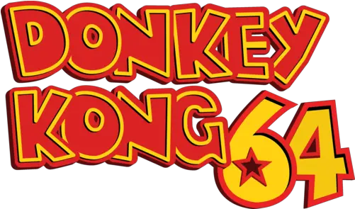 Donkey Kong 64 Steamgriddb Dk 64 Logo Png Donkey Kong Icon
