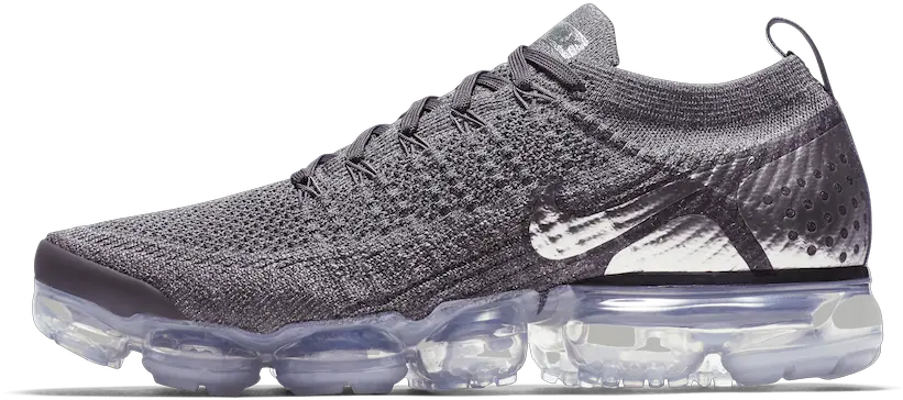 Nike Air Vapormax Flyknit 20 Chrome Release Info Flyknit Vapormax Grey Png Nike Transparent