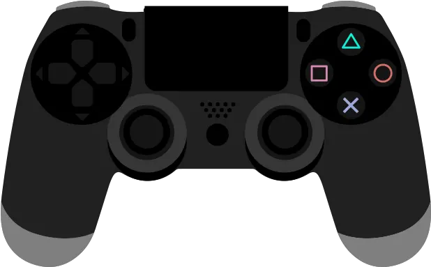 Playstation 4 Controller Vector And Png Free Download Ps4 Controller Vector Png Game Controller Png