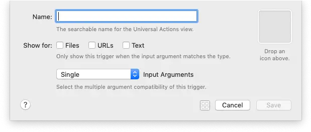 Universal Action Triggers Alfred Help And Support Dot Png Trigger Icon