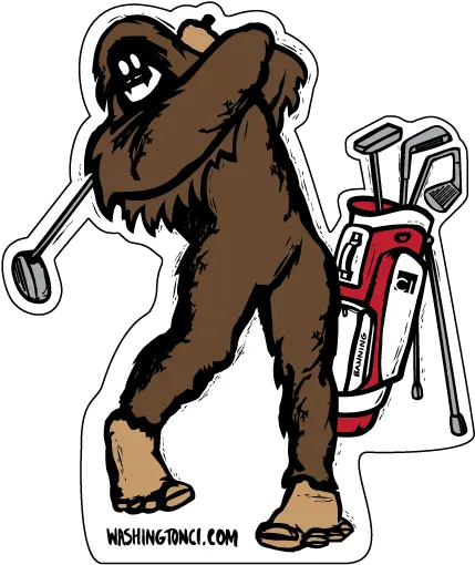 Bigfoot For Golf Png Bigfoot Transparent