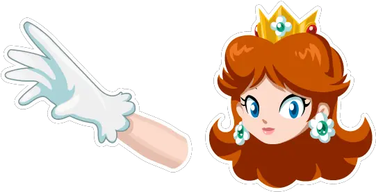 Super Mario Princess Daisy Cursor Illustration Png Princess Daisy Png