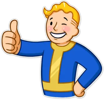 Protect Vault Boy Sticker Telegram Png Good Png