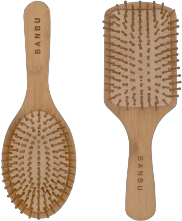 Bamboo Hair Brush Brush Png Hair Brush Png