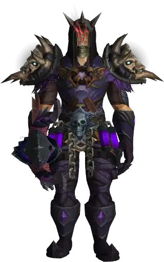 Skeletor Outfit World Of Warcraft Demon Png Skeletor Transparent