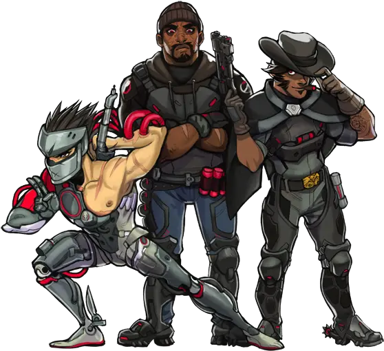 Jesse Mccree Playblackwatch Twitter Fictional Character Png Talon Sniper Overwatch Retribution Icon