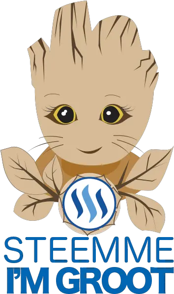 I Am Groot Steemit Cartoon Png Groot Png