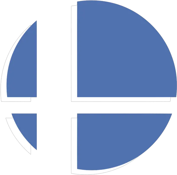 Lphs Smash Brothers Club Blue Smash Ball Logo Png Smash Ball Png