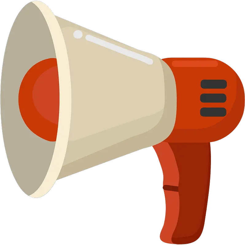 Megaphone Clipart Hard Png Megaphone Clipart Png