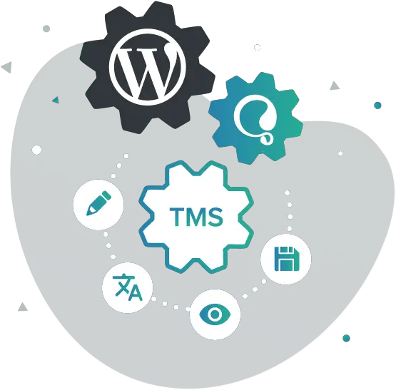 Translation Management Systems Integrated With Wpml Interaction Design Icon Png Wordpress Logo Transparent