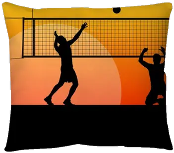 Active Young Men Volleyball Player Player Png Volleyball Silhouette Png