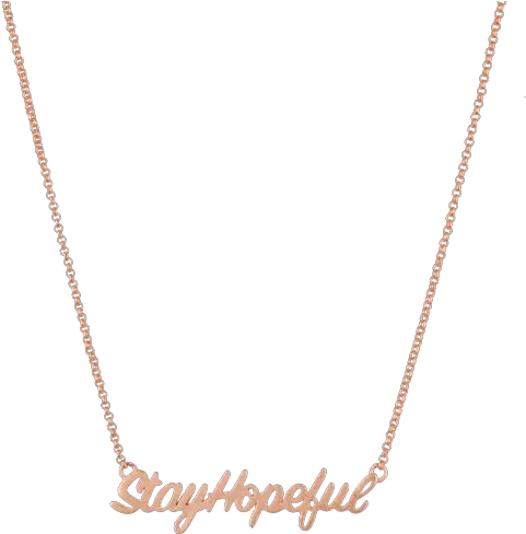 Hopeful Necklace Necklace Png Necklace Transparent